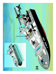 LEGO 7899 instructions page 24 – build guide
