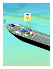 LEGO 7899 instructions page 8 – build guide