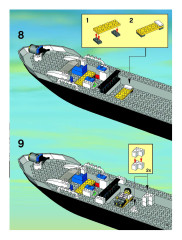 LEGO 7899 instructions page 9 – build guide