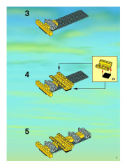 LEGO 7900 instructions page 3 – build guide