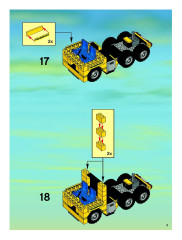 LEGO 7900 instructions page 9 – build guide