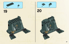 LEGO 79000 instructions page 17 – build guide