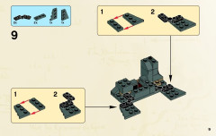 LEGO 79000 instructions page 9 – build guide