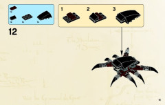 LEGO 79001 instructions page 11 – build guide