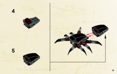 LEGO 79001 instructions page 13 – build guide