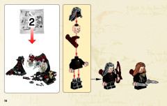 LEGO 79001 instructions page 16 – build guide