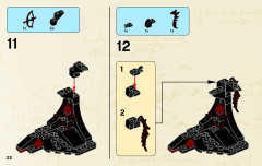 LEGO 79001 instructions page 22 – build guide