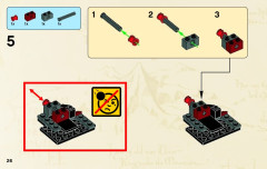 LEGO 79001 instructions page 26 – build guide