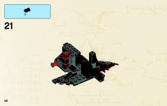 LEGO 79001 instructions page 36 – build guide