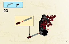 LEGO 79001 instructions page 49 – build guide
