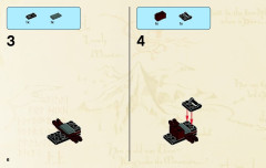 LEGO 79001 instructions page 6 – build guide