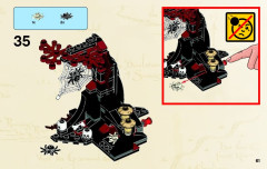 LEGO 79001 instructions page 61 – build guide