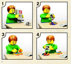 LEGO 79002 instructions page 2 – build guide