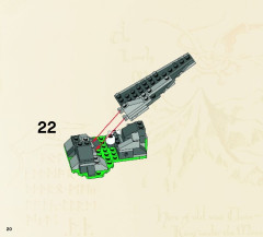 LEGO 79002 instructions page 20 – build guide