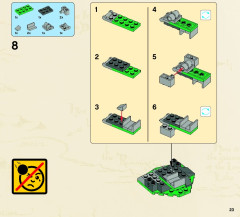 LEGO 79002 instructions page 23 – build guide