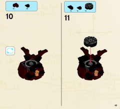 LEGO 79002 instructions page 43 – build guide