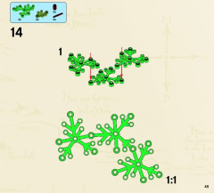 LEGO 79002 instructions page 45 – build guide
