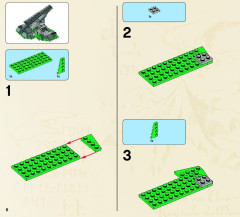 LEGO 79002 instructions page 6 – build guide