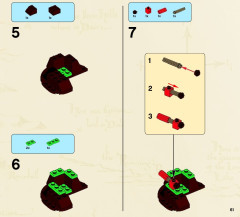 LEGO 79002 instructions page 61 – build guide