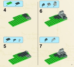 LEGO 79002 instructions page 7 – build guide