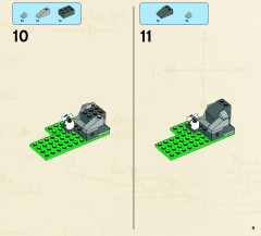 LEGO 79002 instructions page 9 – build guide