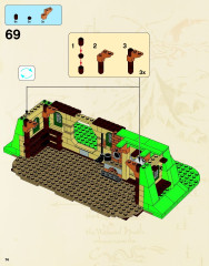 LEGO 79003 instructions page 74 – build guide