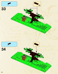LEGO 79003 instructions page 40 – build guide