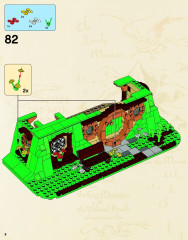 LEGO 79003 instructions page 8 – build guide