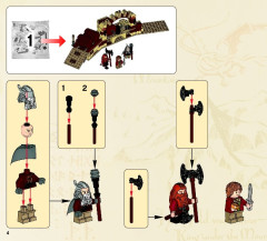 LEGO 79004 instructions page 4 – build guide