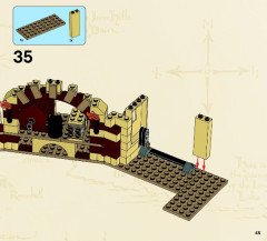 LEGO 79004 instructions page 45 – build guide