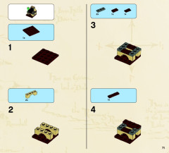 LEGO 79004 instructions page 71 – build guide