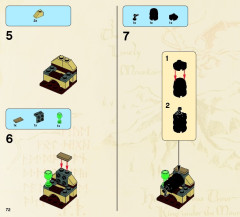 LEGO 79004 instructions page 72 – build guide