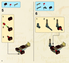 LEGO 79004 instructions page 8 – build guide