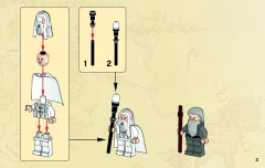 LEGO 79005 instructions page 3 – build guide