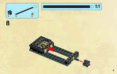 LEGO 79005 instructions page 9 – build guide