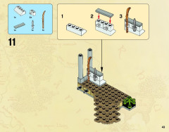 LEGO 79006 instructions page 43 – build guide