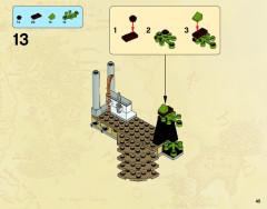 LEGO 79006 instructions page 45 – build guide