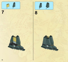 LEGO 79007 instructions page 10 – build guide