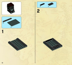 LEGO 79007 instructions page 12 – build guide