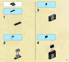 LEGO 79007 instructions page 19 – build guide