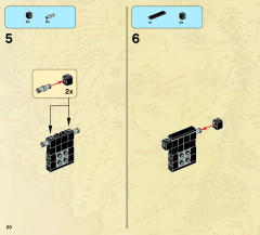 LEGO 79007 instructions page 20 – build guide