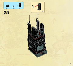 LEGO 79007 instructions page 33 – build guide