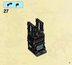 LEGO 79007 instructions page 35 – build guide