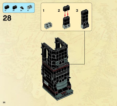 LEGO 79007 instructions page 36 – build guide