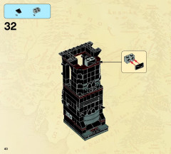 LEGO 79007 instructions page 40 – build guide