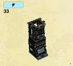 LEGO 79007 instructions page 41 – build guide