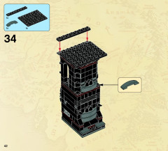 LEGO 79007 instructions page 42 – build guide