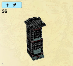LEGO 79007 instructions page 44 – build guide