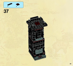 LEGO 79007 instructions page 45 – build guide