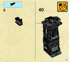 LEGO 79007 instructions page 49 – build guide